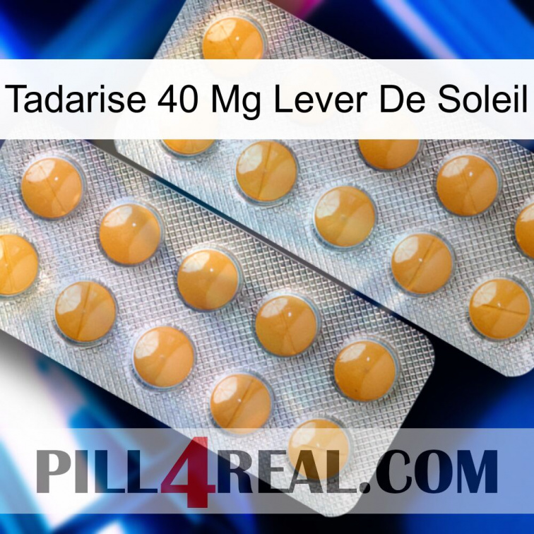Tadarise 40 Mg Sunrise levitra2